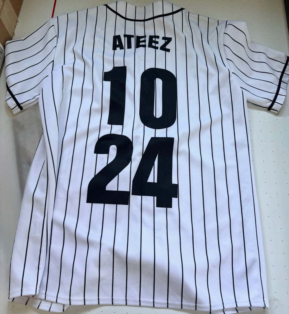 ATEEZ 2024 World Tour Towards the Light: Will to Power Baseball Jersey